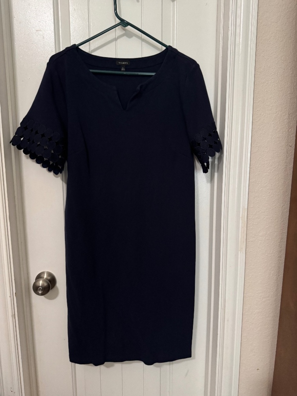 Talbots Blue short sleeve dress